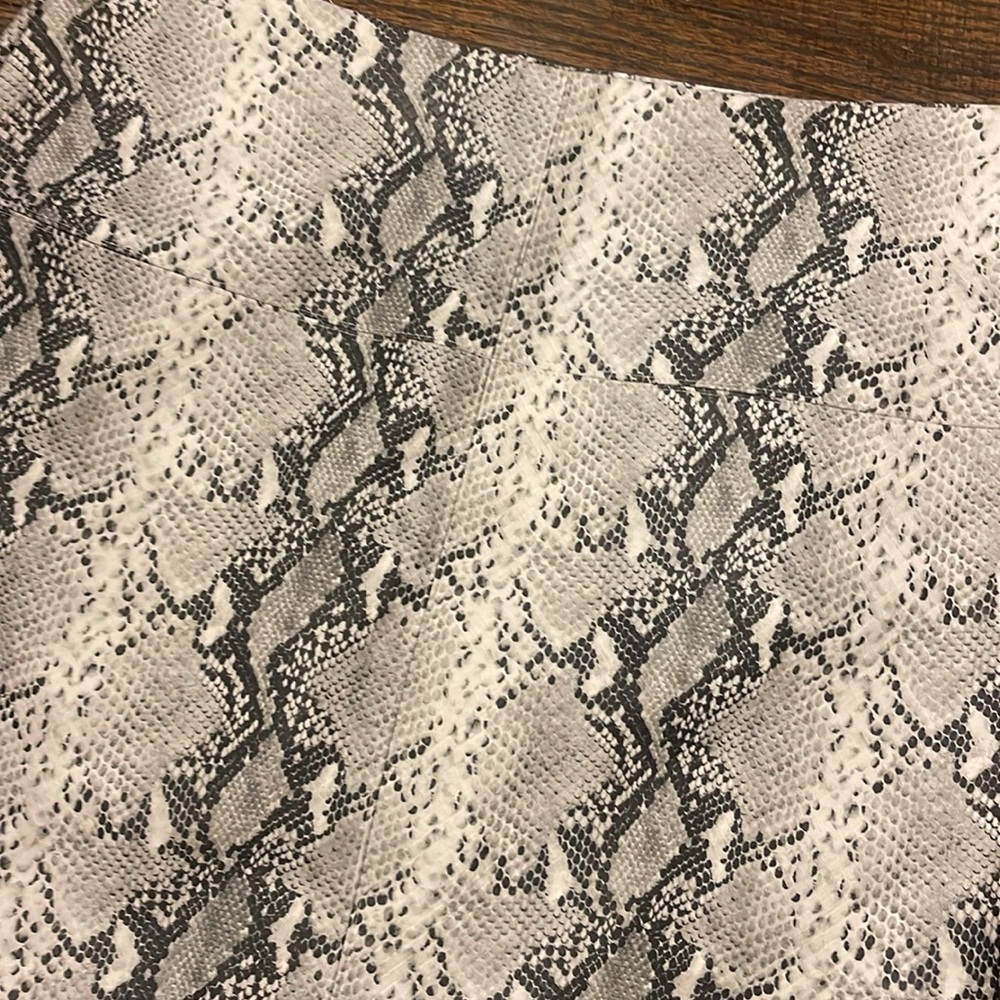 Misguided Snakeskin Python Snake Skirt 3 - image 3